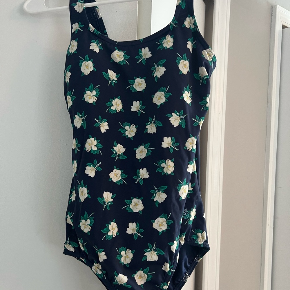 Draper James- Lands End Floral Print Swimsuit